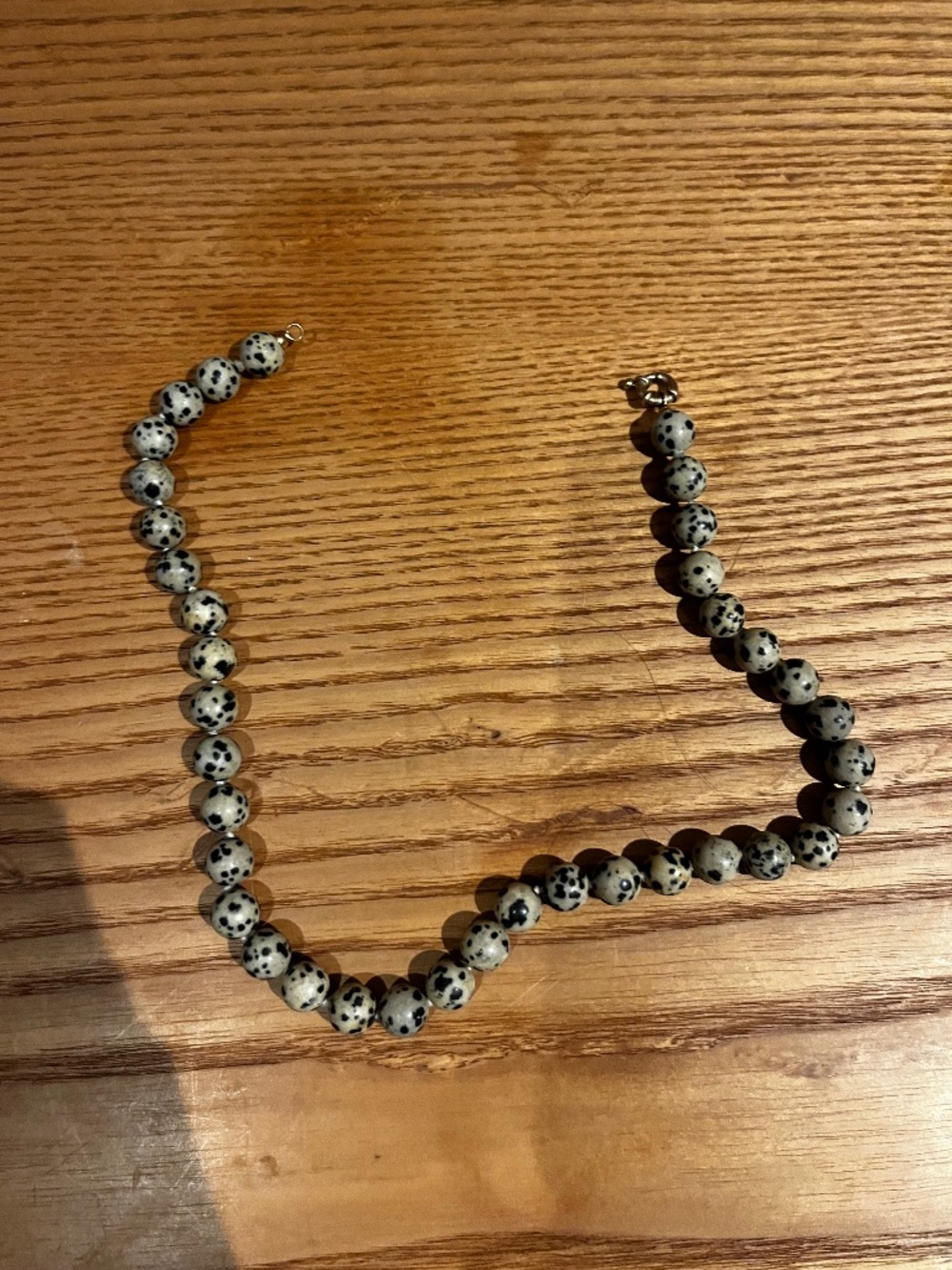 Dalmatite Dalmatian gemstone beaded necklace no. 6 store